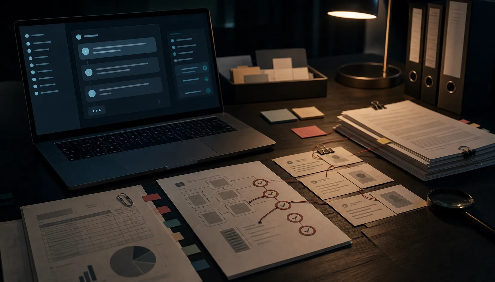 Controlled AI workflow. Use AI where it creates measurable value.